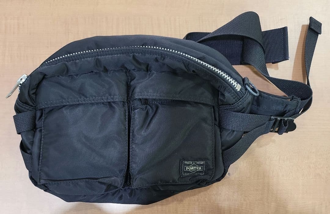 PORTER タンカー ボディバッグ ショルダーバッグ 2way 黒