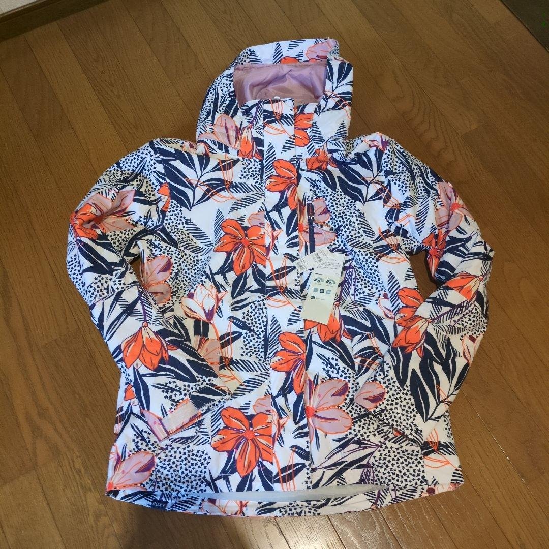 【新品未使用】ROXY　ウェア　ジャケット　ボタニカル　花柄　Ｌ