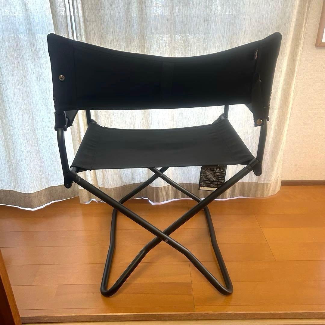 【希少•限定品】 peak FDチェア ワイド ブラック コーデュラ生地