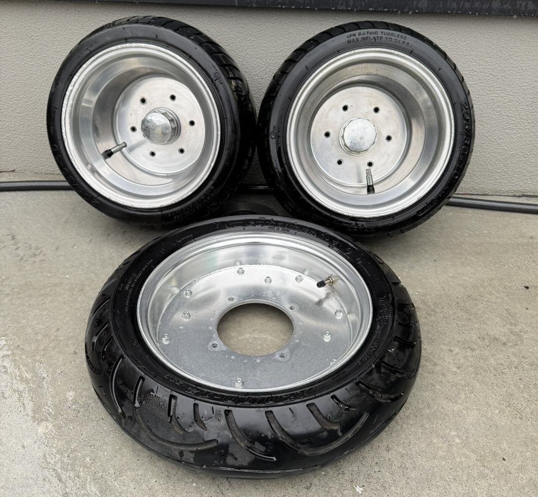 鈴野助さん専用　ジャイロキャノピー フロントリア ホイール 3本セット