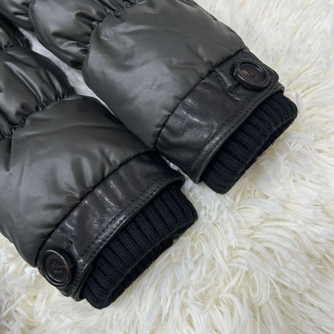 【極美品/L】バーバリー ロングコート アウター ウール Aライン キルティング