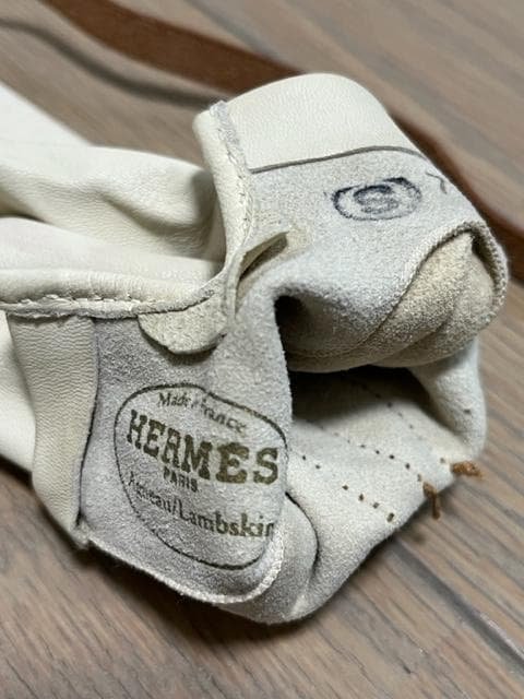 b*y様 【エルメス/Hermes】レディース革手袋（美品）