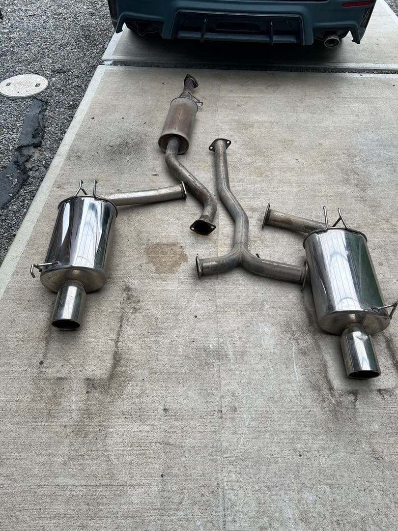 か*つ様 TRUST オールステンレスマフラー　RB1.2オデッセイ アブソルー