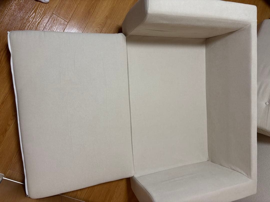 ソファーベッド　ソファー　2人掛け　肘付き