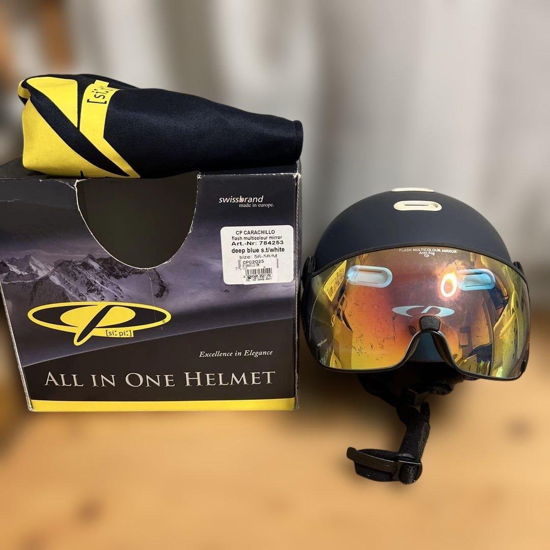 CP(シーピー) スキー スノーボード ヘルメット カラチーロ バイザー