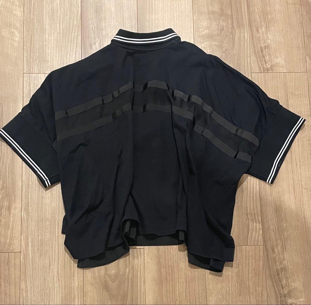 Sacai オーバーサイズ ポロシャツ