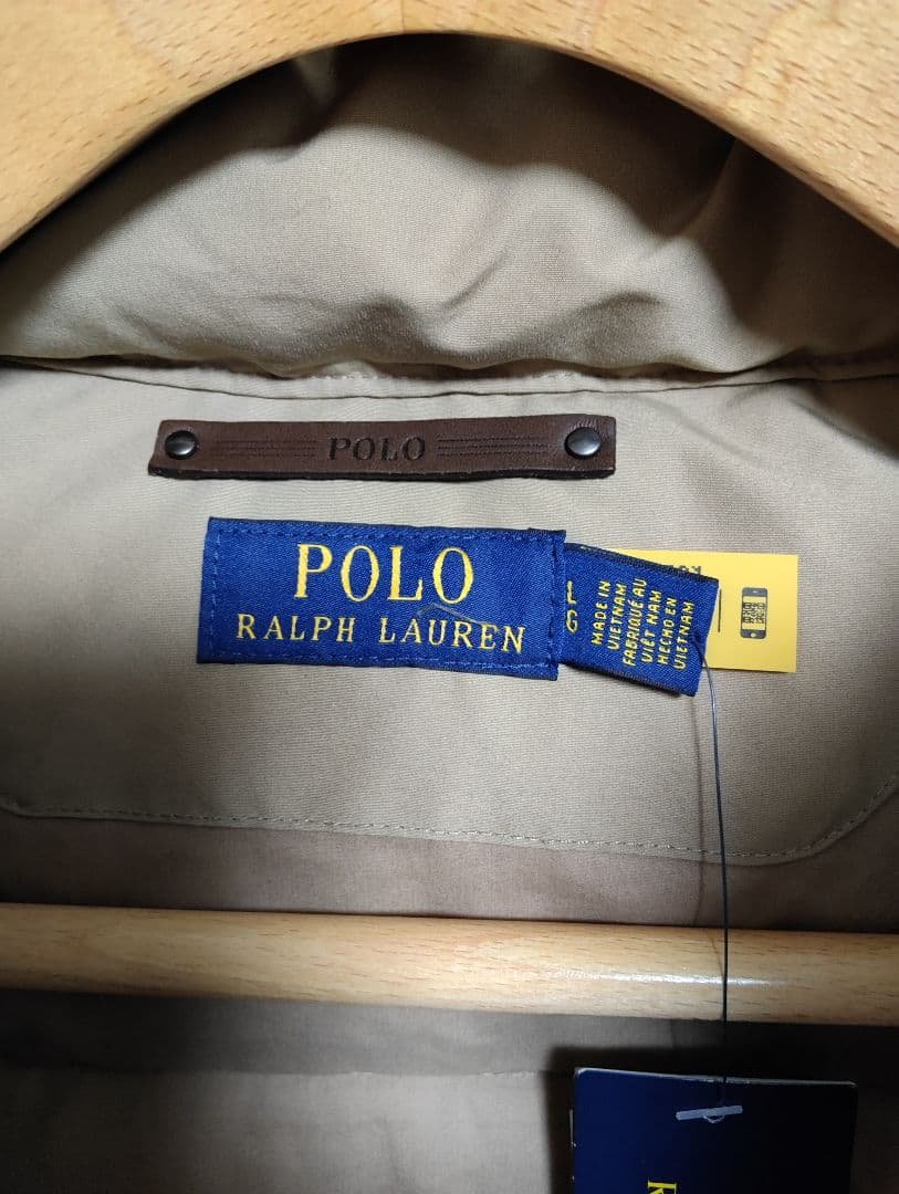 トイ・ストーリー様POLO RALPH LAUREN ダウンベスト L　ベージュ