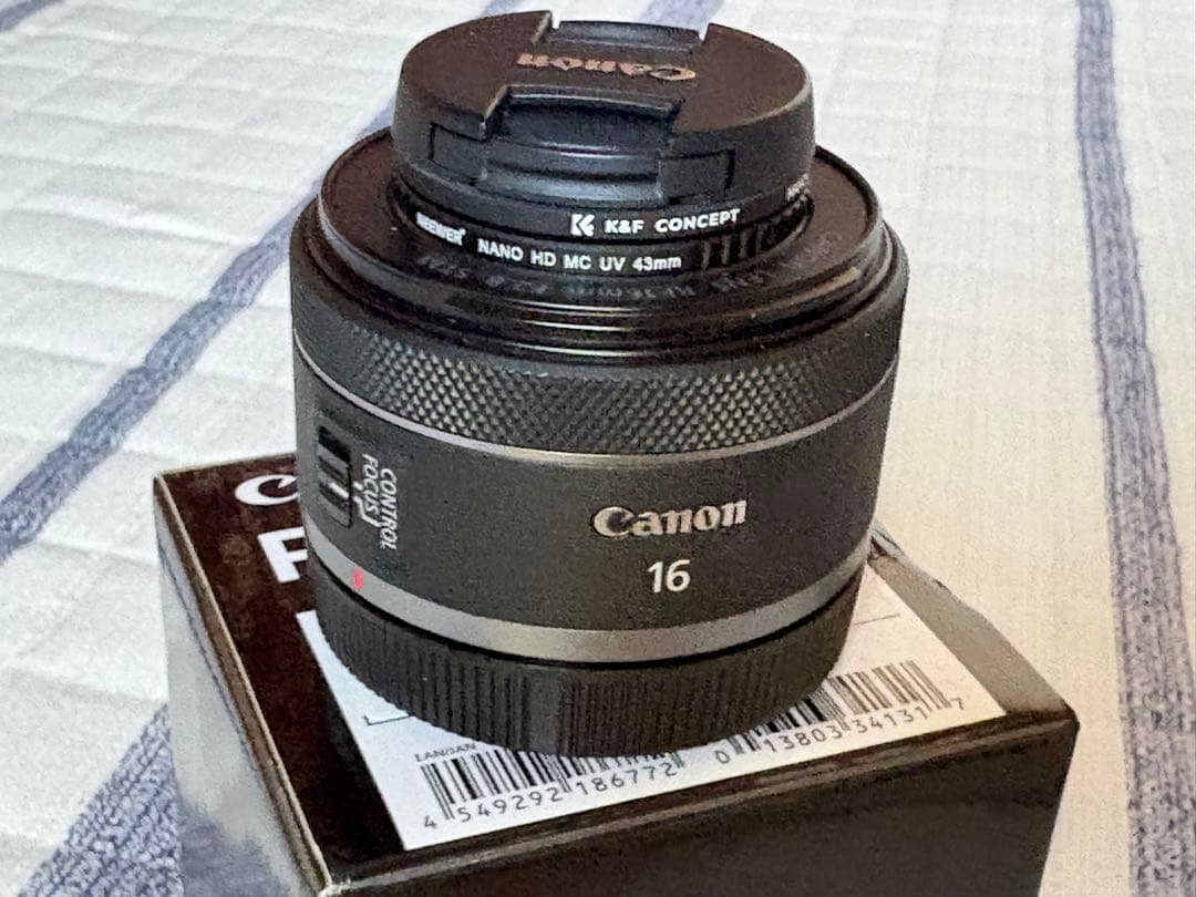 [美品 フード付] Canon RF16mm F2.8 STM