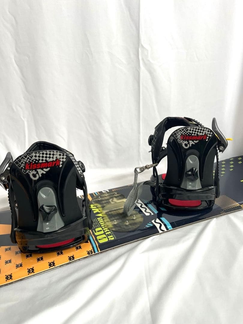 IGNIO 90スノーボードセット　kiss mark ビンディング　キッズ