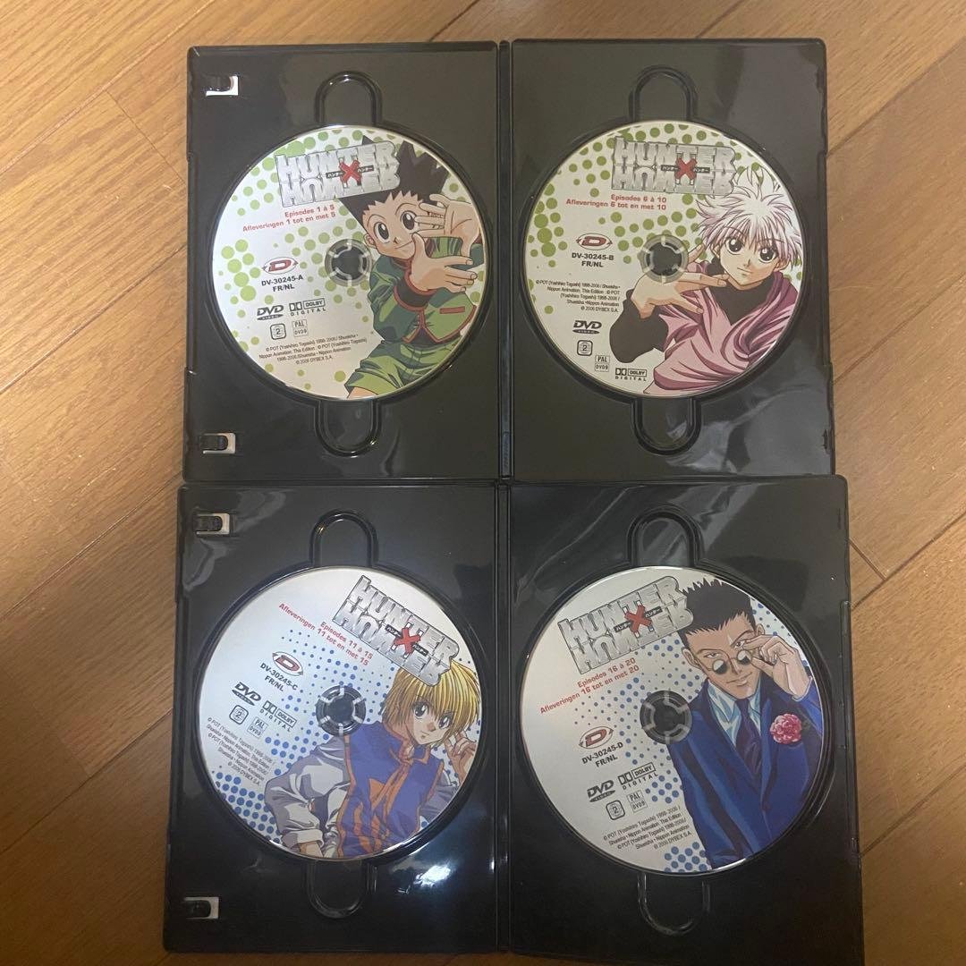 HUNTER×HUNTER dvd フランス語 日本語　旧作ver