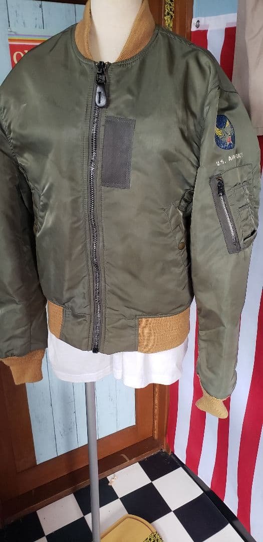 USA《SPIEWAK》MA-1 フライトジャケット 1953レプリカサイズ38