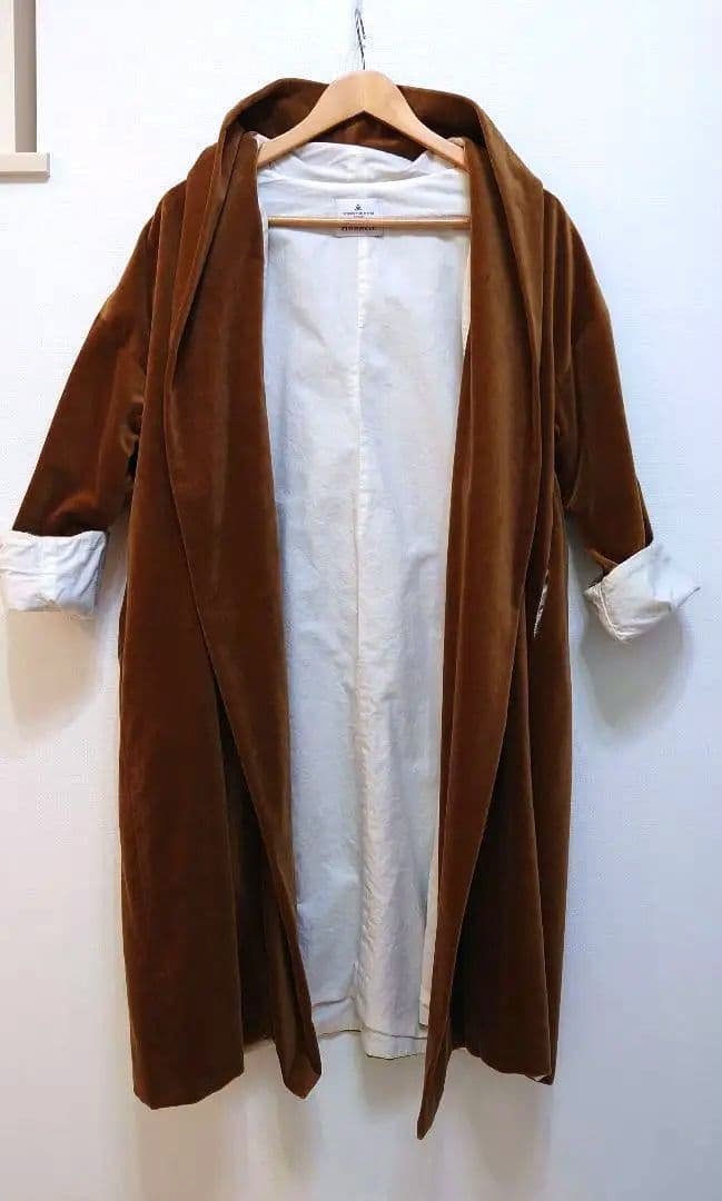 Honnete コート　チャコール