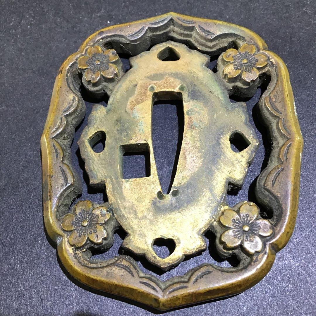 明治期軍刀六層鍔　希少