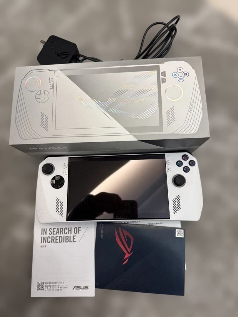 美品 ASUS ROG ALLY Z1 Extreme 512GB 付属品完備