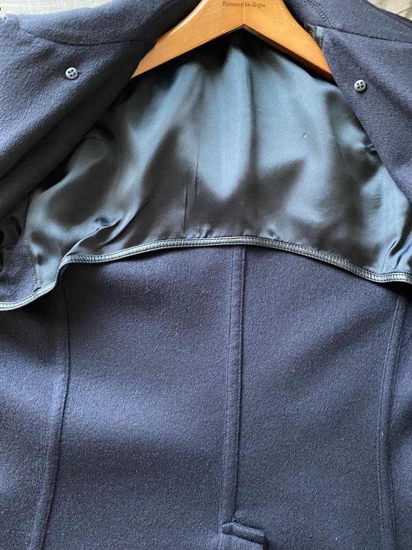 エルメネジルドゼニア カシミア ピーコート