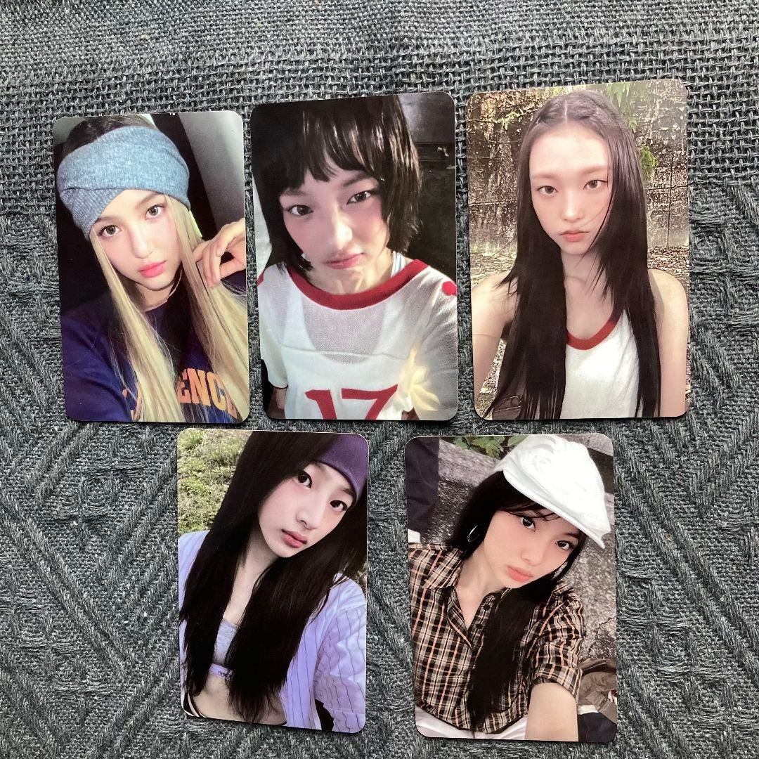 NewJeans how sweet 2週目セット全員5枚