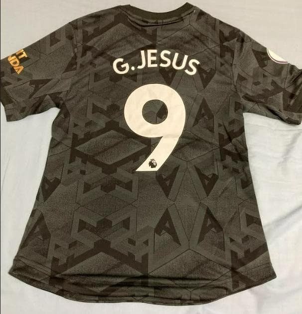 アーセナル　ジェズス　オーセンティック アウェイ（M）2022-23