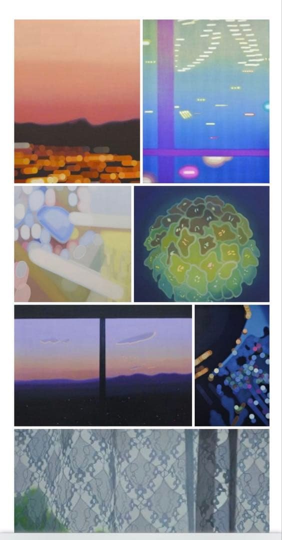 今村綾　「azure」 現代アート　検/奈良美智　村上隆　草間彌生