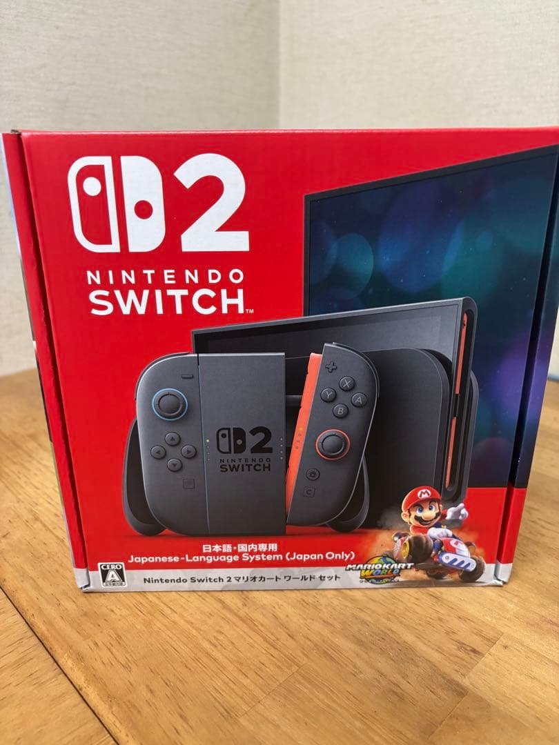Switch2 日本語・国内専用 本体 マリオカート ワールドセット