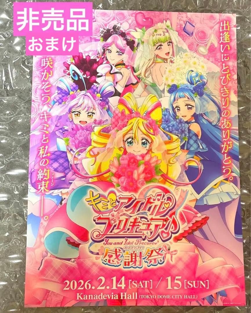 キミプリ ドリステ限定スペシャルビジュアル アクリルスタンド 5個セット