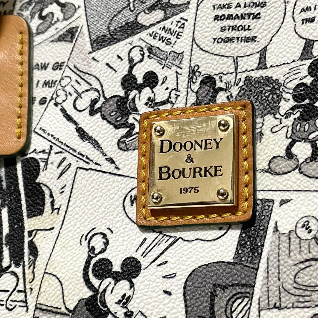 ドゥーニーアンドバーク トートバッグ ディズニーストア限定品 PVC 本革