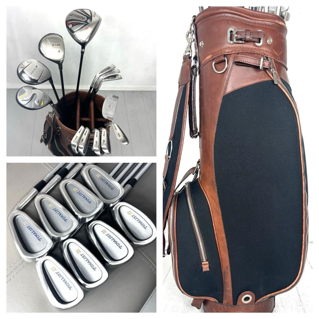 本格派 メンズゴルフクラブ 13本 フルセット ゴルフセット お試しセット