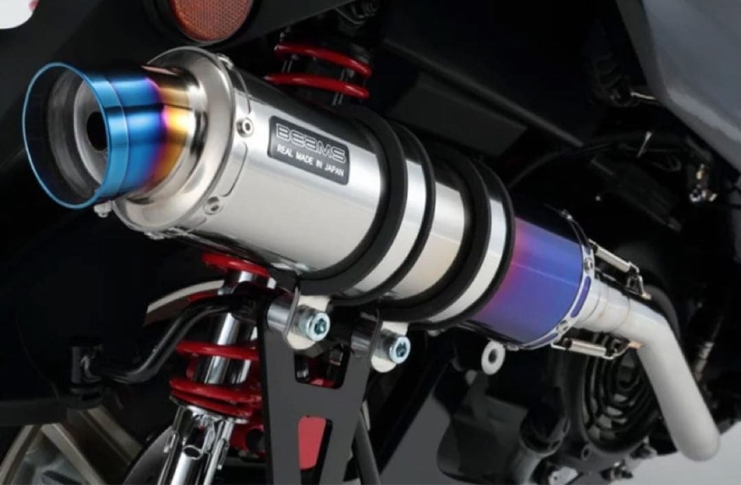 シグナス BEAMS ビームス チタン マフラー