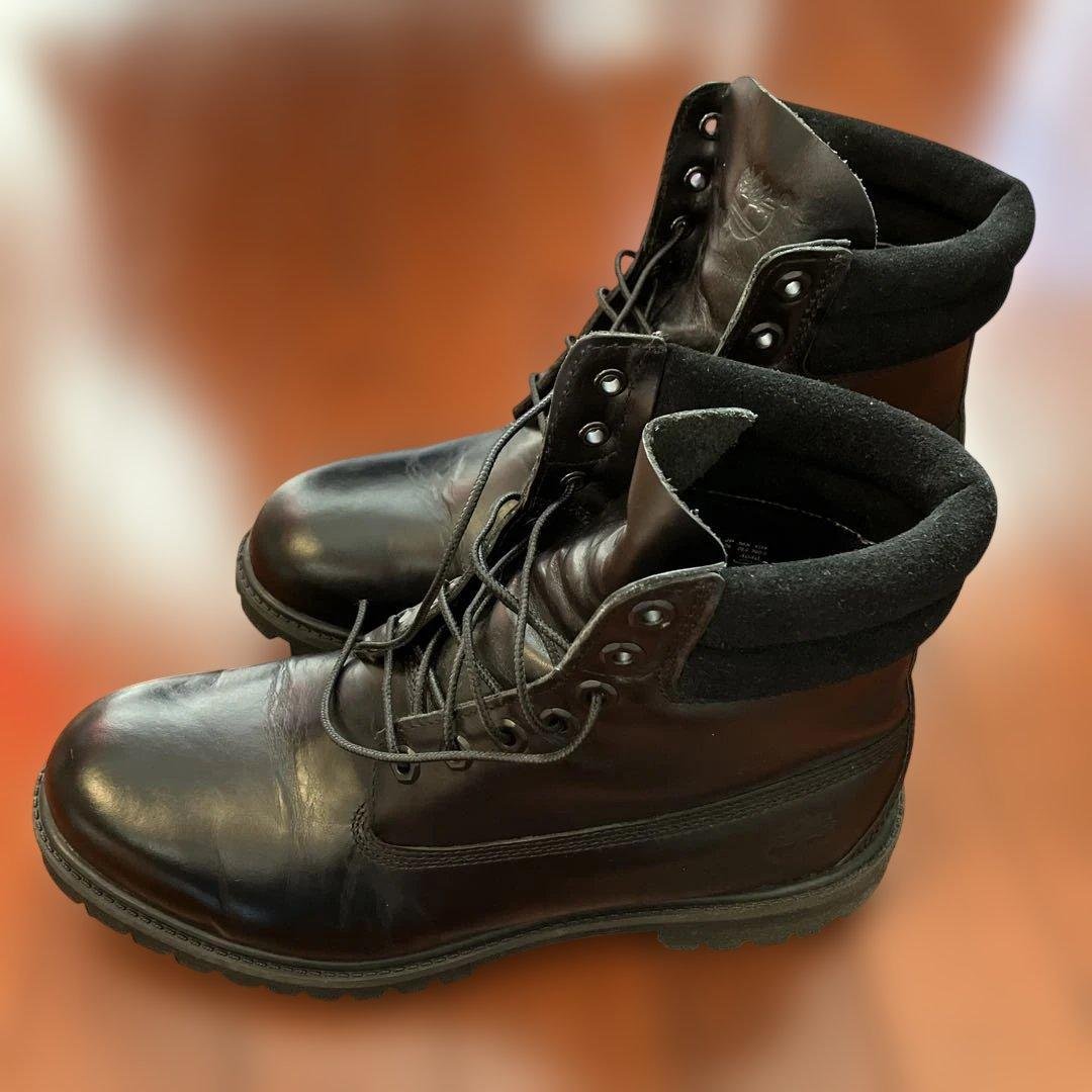 ティンバーランド Timberland黒レザーブーツ