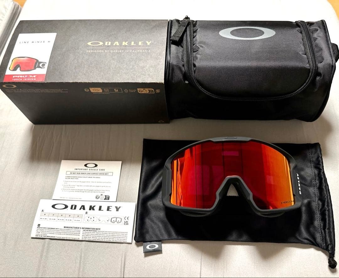【定価26,620円】OAKLEY ゴーグル　LINE MINER M