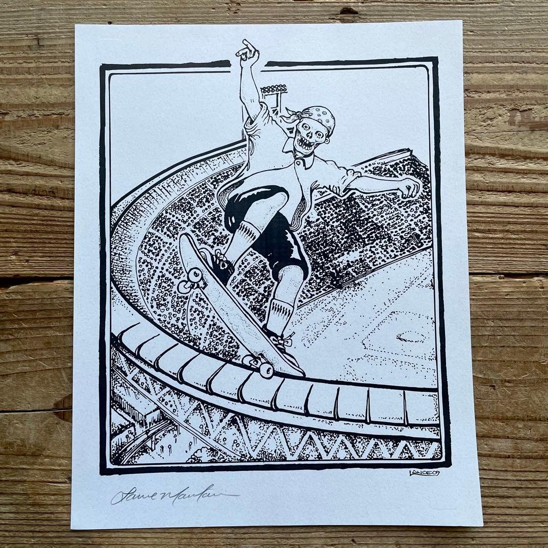 Lance Mountain x Anti Hero アート ポスター②