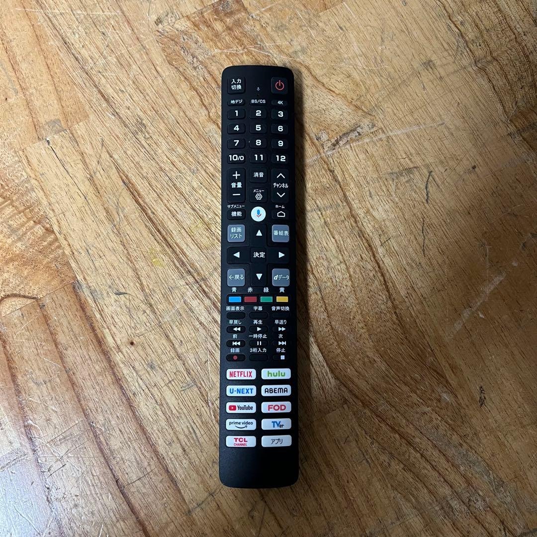 2024年製！TCL 55V型 4K 液晶テレビ Google TV 55V6B