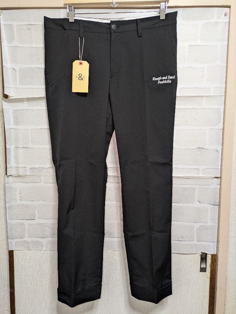 Rough and Swell Duckbills ブラックパンツ　XLサイズ
