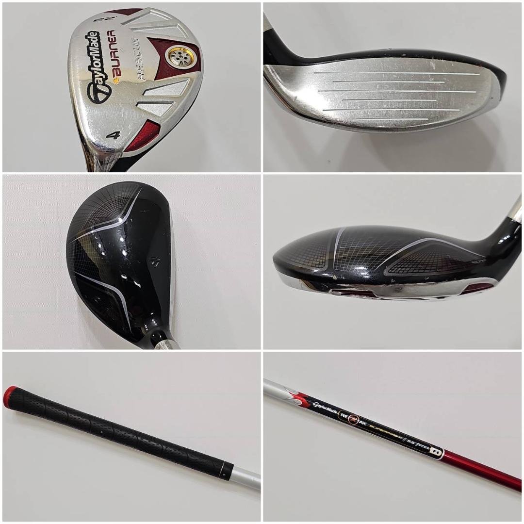 【レフティ】メンズ左利き初心者　テーラーメイド　ゴルフクラブセット　K-2404