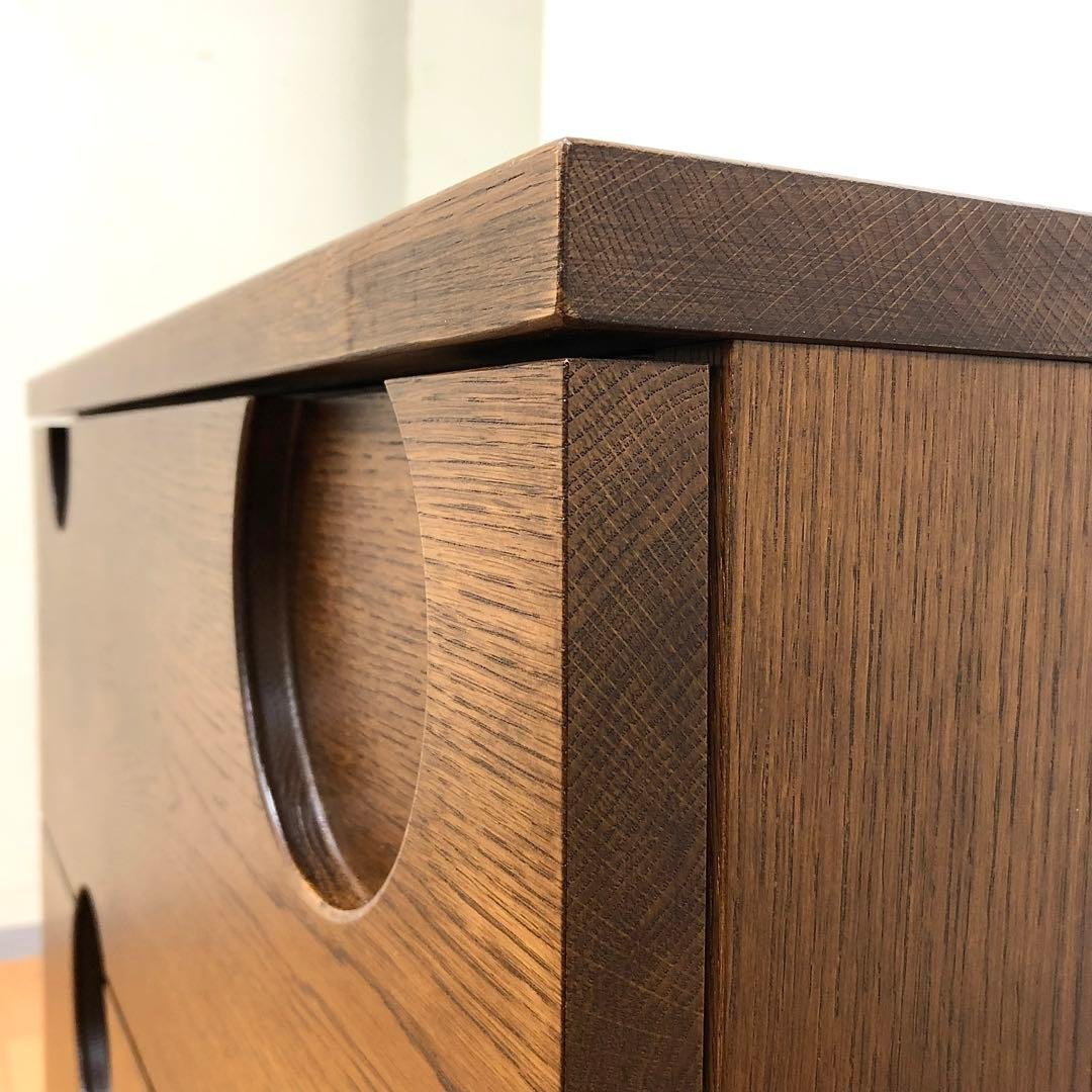 葉山ガーデン 葉山家具 水玉チェスト タモ アッシュ材 引出し