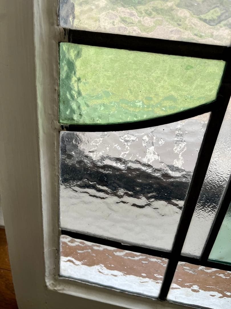 アンティークステンドグラス　窓