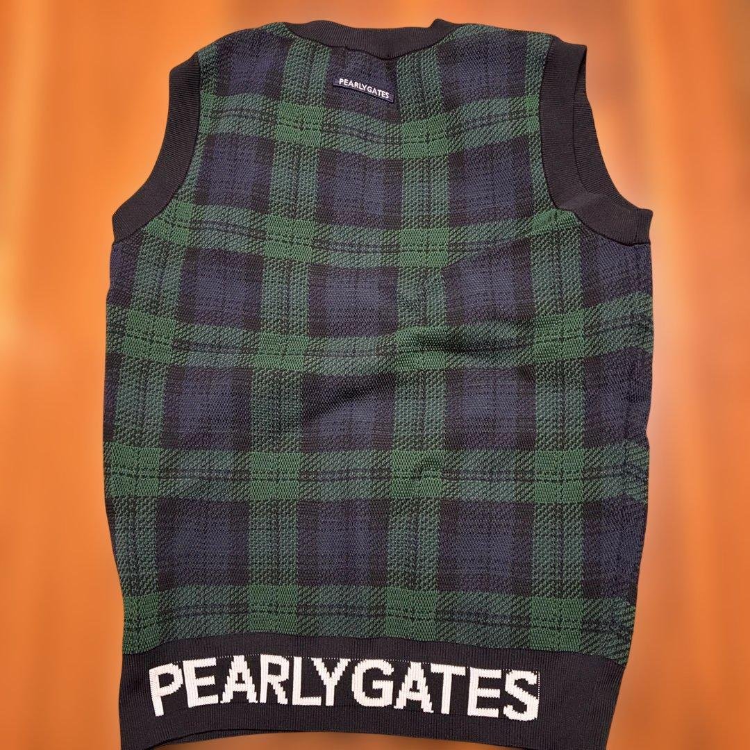 タグ付き新品　パーリーゲイツ　レディース Vネックニットベスト