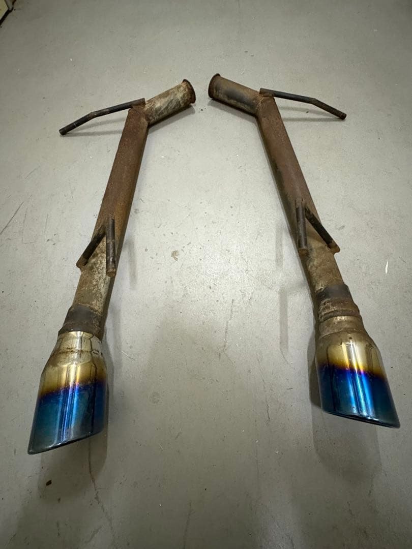 v36 スカイライン　ワンオフ　フルストレートマフラー