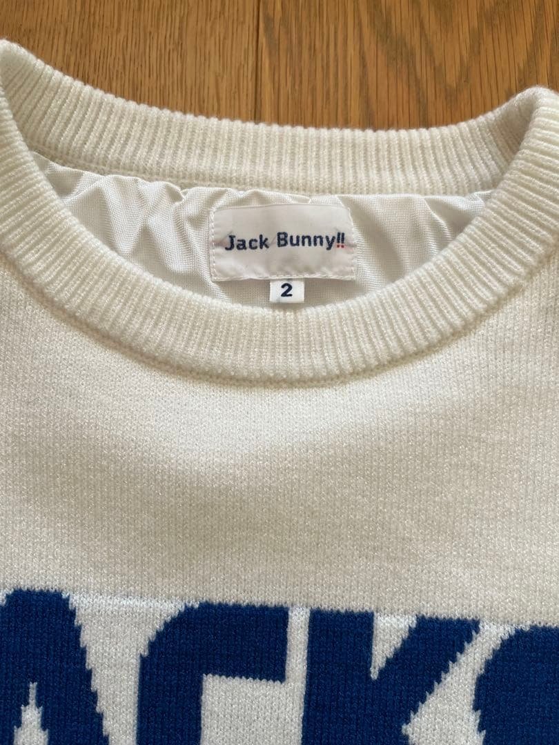 最終値下げ❣️Jack Bunny!! 防寒セーター 2 ホワイト