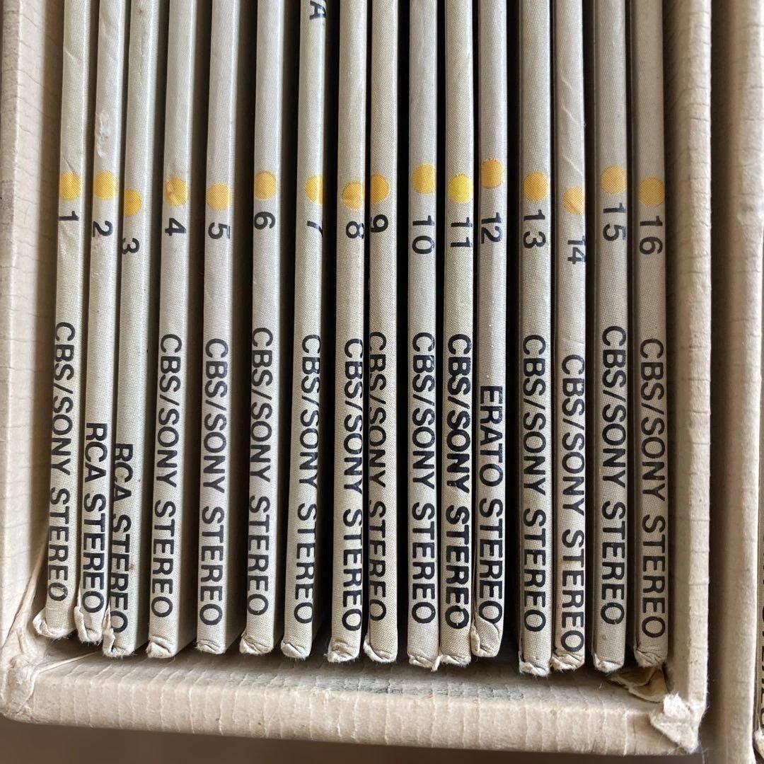 【送料無料】CBSソニー 世界クラシックLPレコードボックスセット全100枚＋α