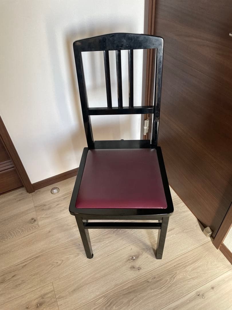 「中古良品背」付ピアノ椅子トムソン椅子