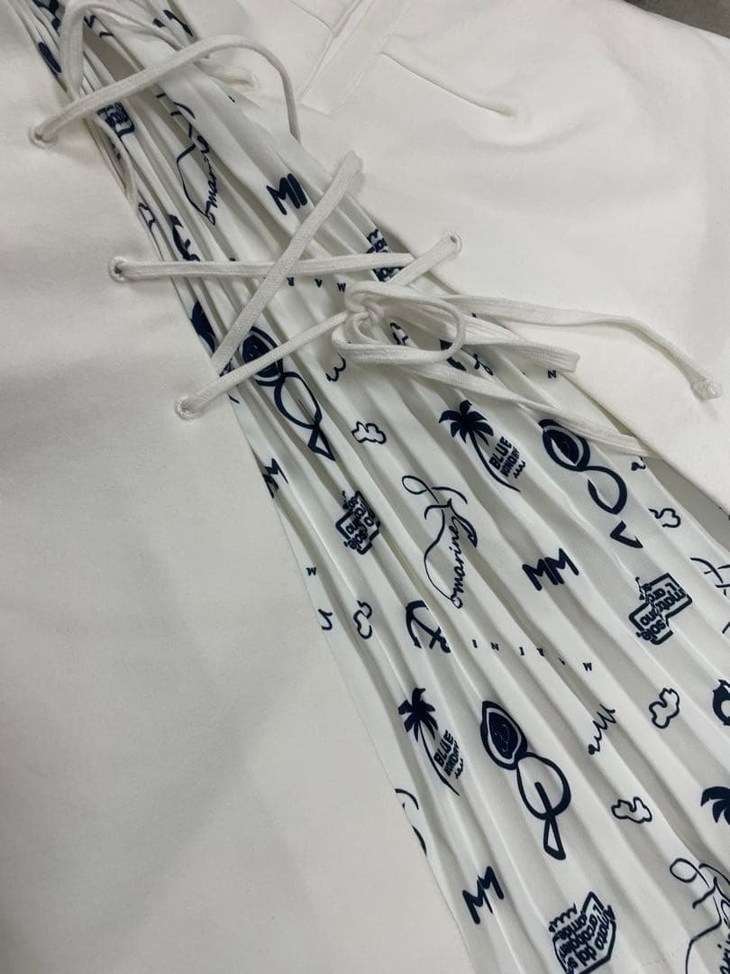 mutaレディース ゴルフ スカート ホワイト