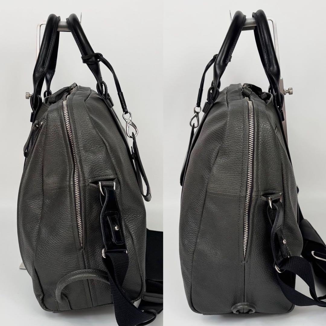 美品 ガレリアント CINTURA 2WAY オールレザー ボストンバッグ