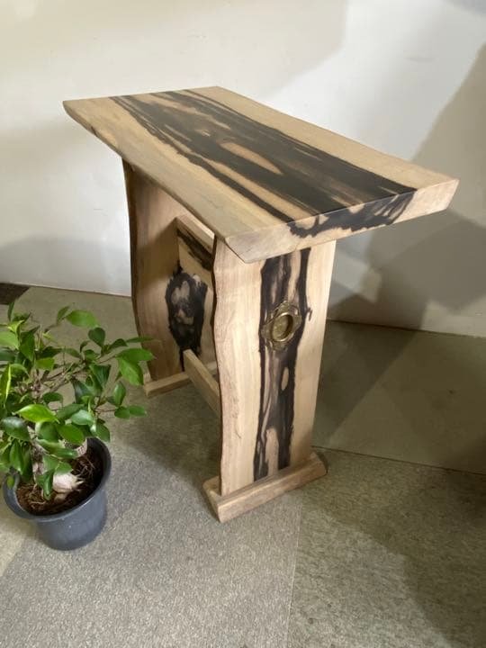 黒柿サイドテーブル