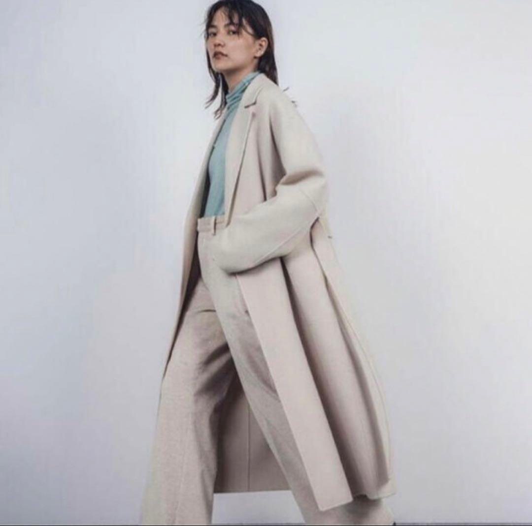 テーラーリバーコート　サイズ1 ivory