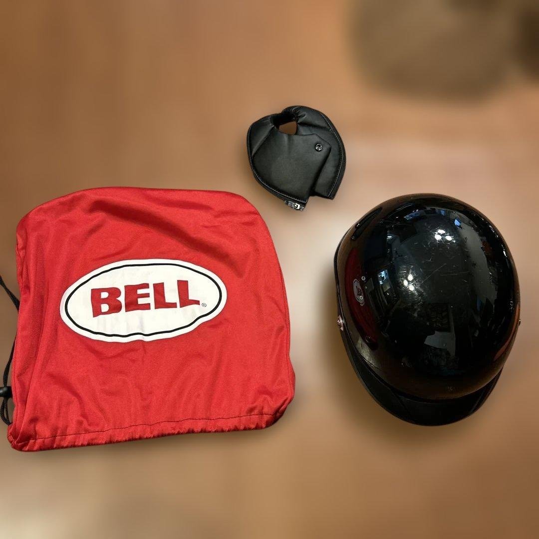 え*ん様 BELL ベル　ハーフヘルメット 黒　レア