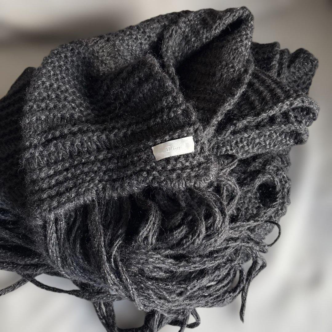 ディオールオム　ロングマフラー　エディ期