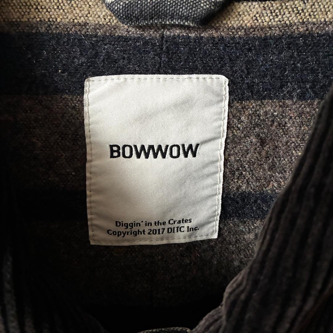 ジャケット・アウター BOWWOW 23AW BLANKET LINED DUCK JACKET
