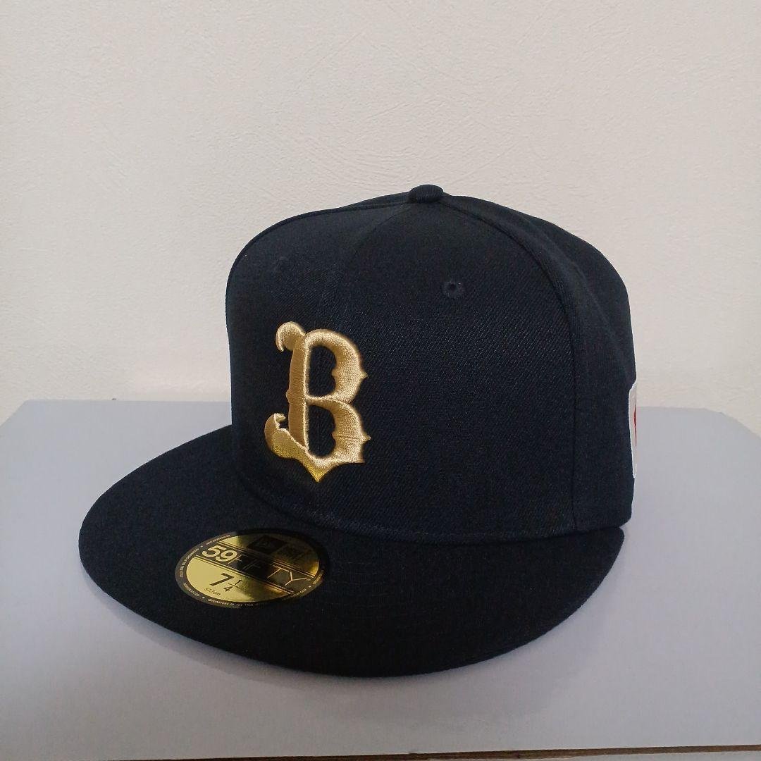 オリックスバファローズ　オーセンティックキャップスポンサーワッペン付き