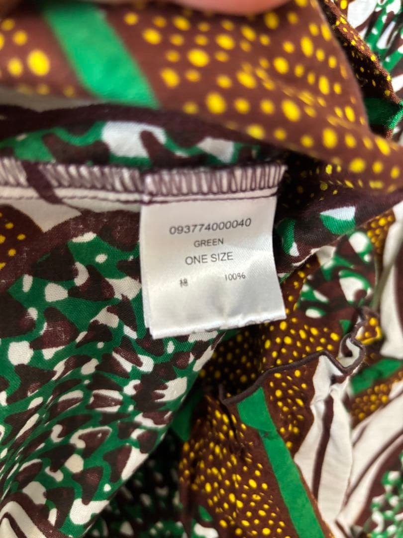 CLOUDY×SHIPS アフリカントップス アフリカンバティック　クラウディ