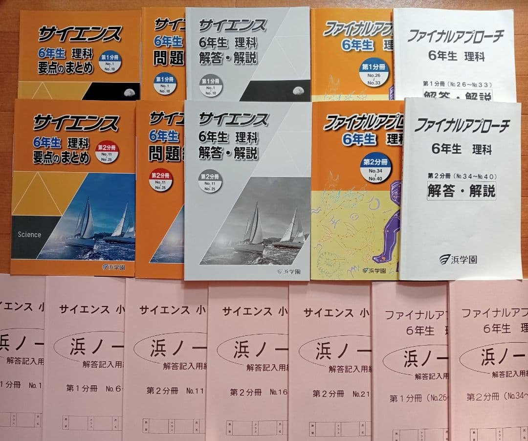 復習テスト付き！浜学園サイエンス理科ファイナルアプローチ 要点のまとめ 小6